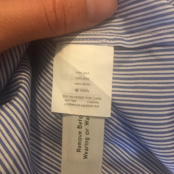 Stunning J Crew silk top size 6 - Picture 5 of 5